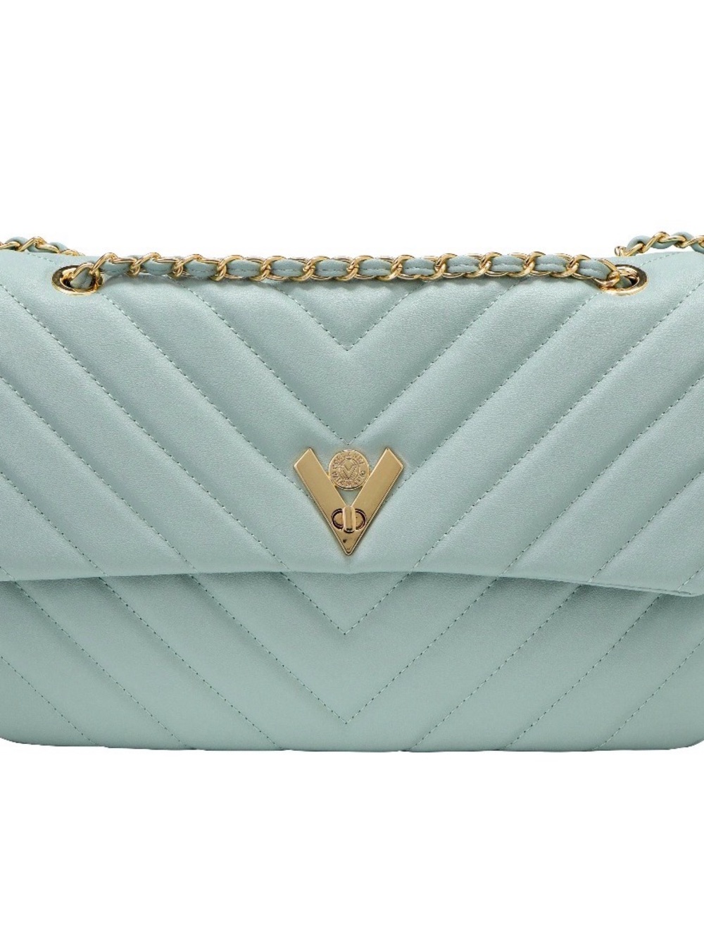 Valentino Quilted Crossbody Bag - Mint